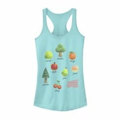 Licensed Character Juniors' Animal Crossing New Horizons Fruit And Trees Tank Top Cancun -Licensed Character Shop unnamed file 37626