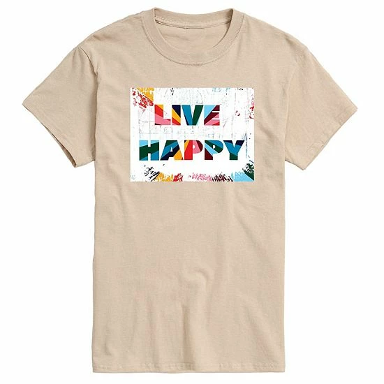 Licensed Character Adult Kelly Styne Live Happy Tee Black 5 Licensed Character Adult Kelly Styne Live Happy Tee Black - Image 3