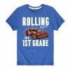 Licensed Character Boys 8-20 Hot Wheels Rolling 1st Grade Graphic Tee Gray -Licensed Character Shop unnamed file 37742