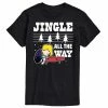 Licensed Character Men's Peanuts Jingle All The Way Tee Blue -Licensed Character Shop unnamed file 37746