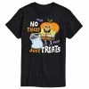 Licensed Character Men's SpongeBob SquarePants No Tricks Tee Black -Licensed Character Shop unnamed file 37773