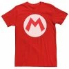 Licensed Character Men's Nintendo Super Mario Icon Short Sleeve Tee -Licensed Character Shop unnamed file 3780
