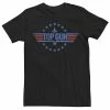 Licensed Character Men's Top Gun Round Stars Circle Logo Tee -Licensed Character Shop unnamed file 3783