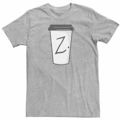 Licensed Character Men's Twin Peaks Z On A Coffee Cup Tee