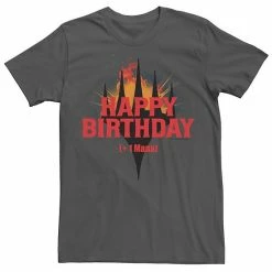 Licensed Character Men's Wizards Of The Coast Dungeons & Dragons Castle On Fire +1 Mana Tee