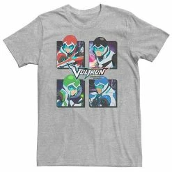 Licensed Character Men's Voltron: Legendary Defender Four Panel Characters Tee