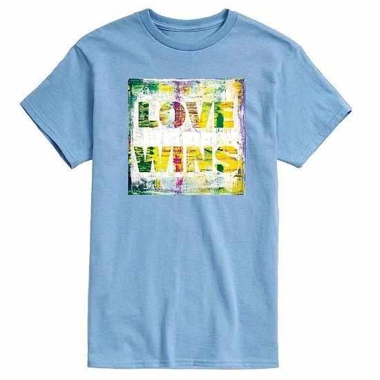 Licensed Character Adult Kelly Styne Love Wins Tee Purple 5 Licensed Character Adult Kelly Styne Love Wins Tee Purple - Image 3