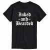 Licensed Character Men's Inked And Bearded Tee Charcoal -Licensed Character Shop unnamed file 37967