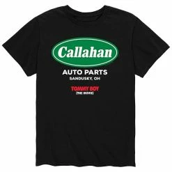 Licensed Character Men's Tommy Boy Callahan Badge Tee Charcoal