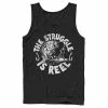 Licensed Character Men's Struggle Is Reel Text Tank Black -Licensed Character Shop unnamed file 37988