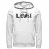 Licensed Character Men's Marvel Loki Logo Hoodie -Licensed Character Shop unnamed file 37994