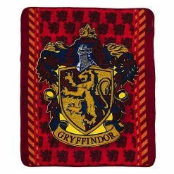 Licensed Character Harry Potter Crimson Sigil Silk Touch Throw Blanket