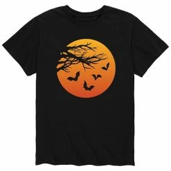 Licensed Character Men's Bats & Branches Tee Black -Licensed Character Shop unnamed file 38048