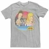 Licensed Character Men's Beavis & Butthead Belly Flop Beach Surf Portrait Tee -Licensed Character Shop unnamed file 38050