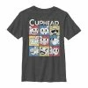 Licensed Character Boys' 8-20 Cuphead Logo Graphic Tee Charcoal Heather -Licensed Character Shop unnamed file 38054
