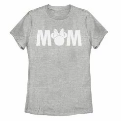 Licensed Character Disney's Mickey Mouse & Friends Juniors' Mother's Day Minnie "Mom" Graphic Tee