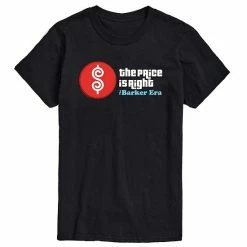 Licensed Character Men's The Price Is Right Logo Tee Black
