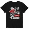 Licensed Character Men's Rebel Without A Claus Tee Royal Blue