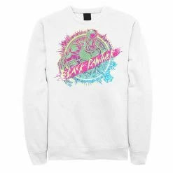 Licensed Character Men's Marvel Black Panther Neon Paint Splatter Sweatshirt -Licensed Character Shop unnamed file 3814
