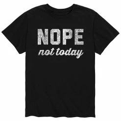 Licensed Character Men's Nope Not Today Tee Blue