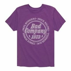 Licensed Character Boys 8-20 Bad Company 1973 Tee Gray -Licensed Character Shop unnamed file 38157