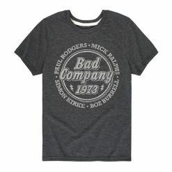 Licensed Character Boys 8-20 Bad Company 1973 Tee Gray -Licensed Character Shop unnamed file 38158