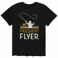 Licensed Character Men's Frequent Flyer Tee Black