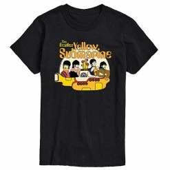 Licensed Character The Beatles Yellow Submarine Tee Black