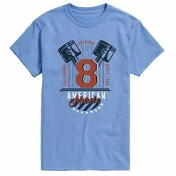 Licensed Character Men's Hot Wheels American Muscle Tee Grey -Licensed Character Shop unnamed file 38215
