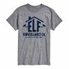 Licensed Character Men's Elf Surveillance Co Tee Gray -Licensed Character Shop unnamed file 38220