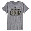 Licensed Character Men's Yellowstone Protect The Family Tee Gray -Licensed Character Shop unnamed file 38224