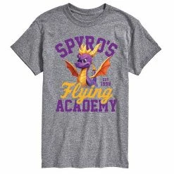 Licensed Character Men's Spyro's Flying Academy Tee Beige Khaki