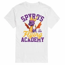Licensed Character Men's Spyro's Flying Academy Tee Beige Khaki -Licensed Character Shop unnamed file 38231