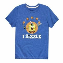 Licensed Character Boys 8-20 SpongeBob I Sizzle Tee Blue -Licensed Character Shop unnamed file 38244