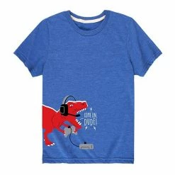 Licensed Character Boys 8-20 Dino Tee Blue