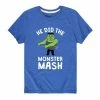 Licensed Character Boys 8-20 Flossing Frankenstein Graphic Tee Royal Blue -Licensed Character Shop unnamed file 38255