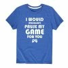 Licensed Character Boys 8-20 Pause My Game For You Graphic Tee Blue -Licensed Character Shop unnamed file 38264