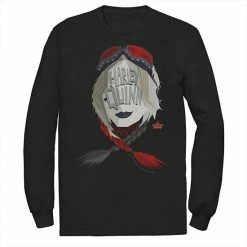 Licensed Character Men's The Suicide Squad Big Harley Logo Tee Black