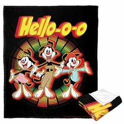 Licensed Character Animaniacs Silk Touch Throw Blanket World Takeover -Licensed Character Shop unnamed file 3840