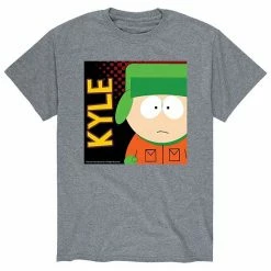 Licensed Character Men's South Park Kyle Tee Athletic Heather