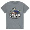 Licensed Character Men's Dog Man Unleashed Tee White -Licensed Character Shop unnamed file 38488