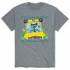 Licensed Character Men's Pete The Cat Wheels On Bus Tee White -Licensed Character Shop unnamed file 38491