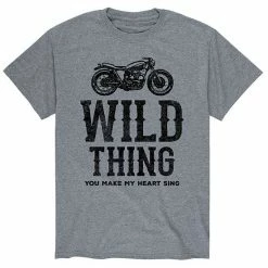 Licensed Character Men's Wild Thing You Make Heart Sing Tee White