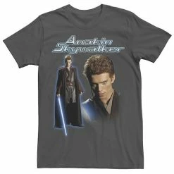 Licensed Character Men's Star Wars Anakin Skywalker Lightsaber Tee Navy -Licensed Character Shop unnamed file 3867
