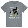 Licensed Character Men's Beware Freudian Slip Tee Navy -Licensed Character Shop unnamed file 38700