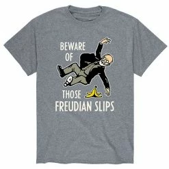 Licensed Character Men's Beware Freudian Slip Tee Navy -Licensed Character Shop unnamed file 38701