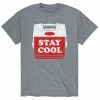 Licensed Character Men's "Stay Cool" Tee Blue -Licensed Character Shop unnamed file 38703