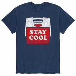 Licensed Character Men's "Stay Cool" Tee Blue -Licensed Character Shop unnamed file 38704