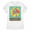 Licensed Character Create A Fun New Look With This Juniors' Comics Superman Kanji Super Vintage Tee