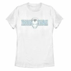 Licensed Character Juniors' Marvel Iron Man Sketch Portrait Tee